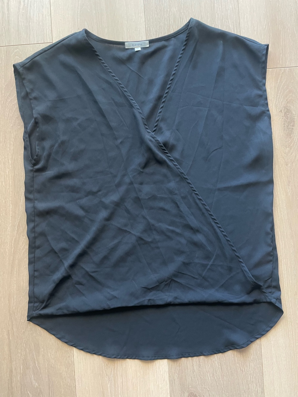 Black Tank Top Blouse